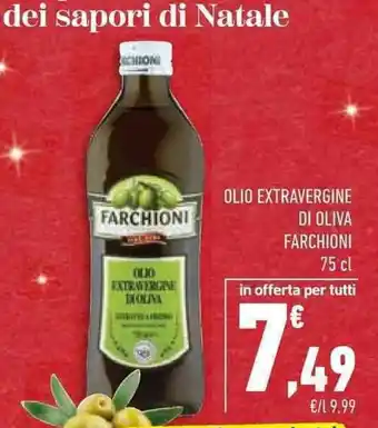 OLIO EXTRAVERGINE DI OLIVA FARCHIONI 75 cl
