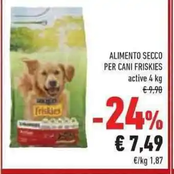 Conad Superstore ALIMENTO SECCO PER CANI FRISKIES offerta