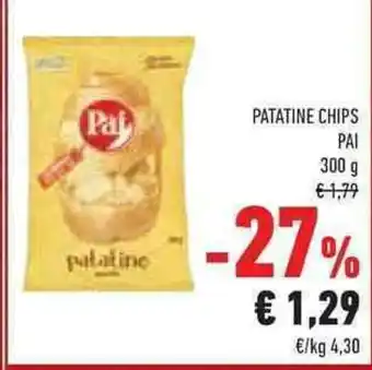 Conad Superstore PATATINE CHIPS PAI offerta