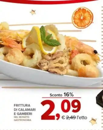 Todis FRITTURA DI CALAMARI E GAMBERI offerta