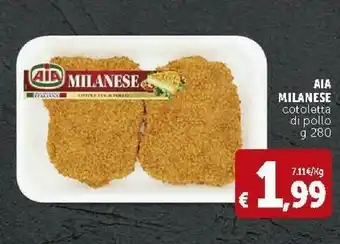 Deco Supermercati Aia Milanese Cotoletta Di Pollo offerta