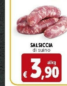 Deco Supermercati Salsiccia Di Suino offerta