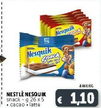 Deco Supermercati Nestlè Nesquik Snack offerta
