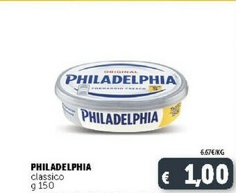 Deco Supermercati Mondelez - Philadelphia Classico Formaggio Fresco offerta