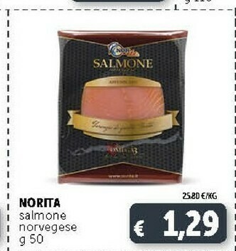 Deco Supermercati Norita Salmone Norvegese offerta