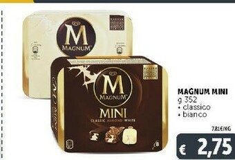 Deco Supermercati Algida Magnum Mini Classic Almond White offerta