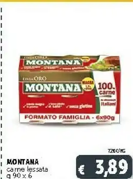 Deco Supermercati Montana Carne Lessata 540 G offerta