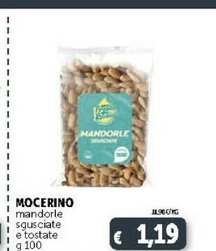Deco Supermercati Mocerino Mandorle Sgusciate E Tostate 100 G offerta