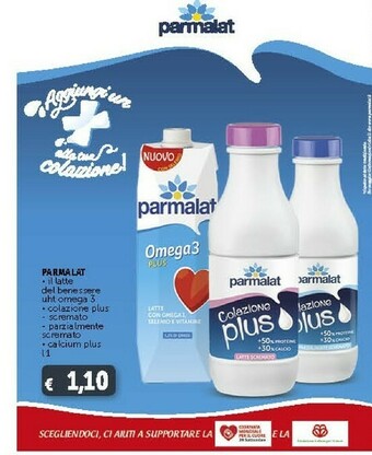 Deco Supermercati Parmalat Latte Parzialmente Scremato UHT 1000 G(ml) offerta