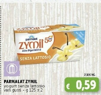 Parmalat Parmalat - Zymil Alta Digeribilità Senza Lattosio Yogurt alla Fragola 250 g(ml)