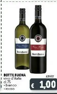 Deco Supermercati Botte buona Vino offerta