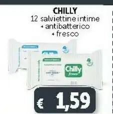 Deco Supermercati Chilly 12 Salviettine Intime offerta