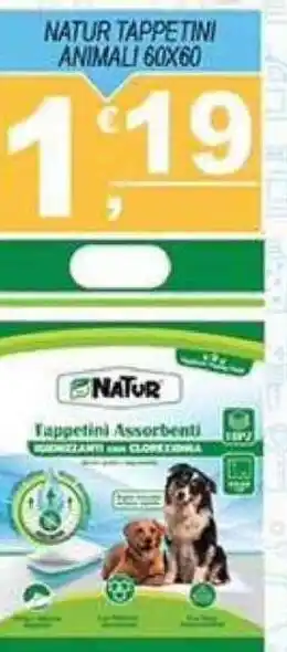 NATUR TAPPETINI ANIMALI 60X60