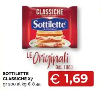 SOTTILETTE CLASSICHE X7 gr 200