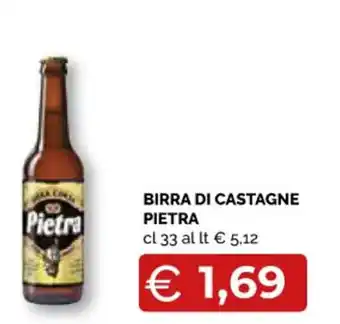 BIRRA DI CASTAGNE PIETRA cl 33
