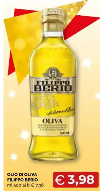 OLIO DI OLIVA FILIPPO BERIO ml 500