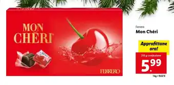 Lidl Ferrero Mon Chéri 315 g confezione offerta