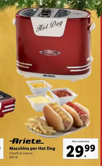 Ariete Macchina per Hot Dog