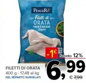 Todis FILETTI DI ORATA 400 g offerta