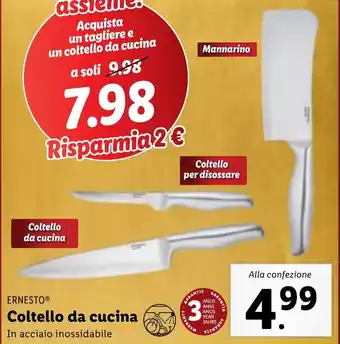 ERNESTO Coltello da cucina