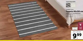 Lidl LIVARNO home Tappeto 80x150 cm offerta