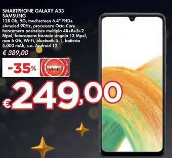Bennet SMARTPHONE GALAXY A33 SAMSUNG offerta