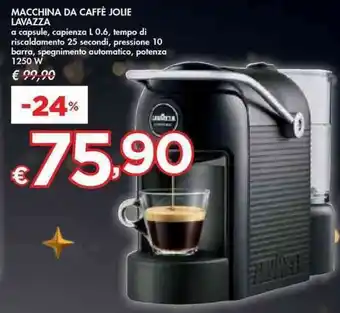 Bennet MACCHINA DA CAFFÈ JOLIE LAVAZZA offerta