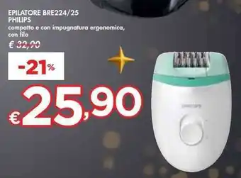 EPILATORE BRE224/25 PHILIPS