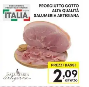 Pam PROSCIUTTO COTTO ALTA QUALITÀ SALUMERIA ARTIGIANA offerta