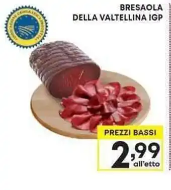 Pam BRESAOLA DELLA VALTELLINA IGP offerta