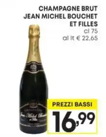 CHAMPAGNE BRUT JEAN MICHEL BOUCHET ET FILLES