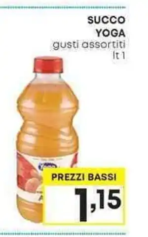 Pam SUCCO YOGA gusti assortiti Lt 1 offerta