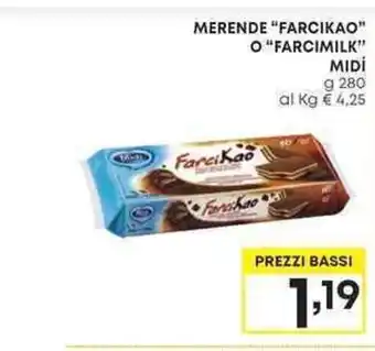 Pam MERENDE "FARCIKAO" O "FARCIMILK" midi offerta