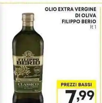 Pam OLIO EXTRA VERGINE DI OLIVA FILIPPO BERIO offerta