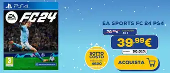 Euronics EA SPORTS FC 24 PS4 offerta