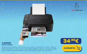 Euronics CANON PIXMA TS35501 offerta