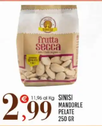 SINISI MANDORLE PELATE 250 gr