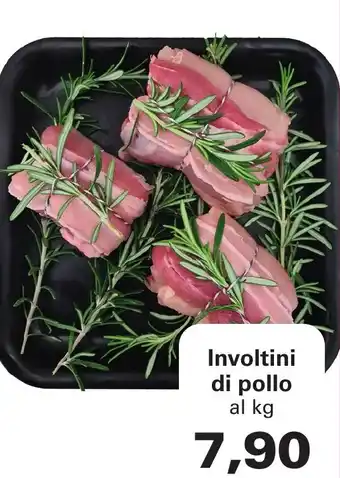 Alvama Involtini di pollo al kg offerta