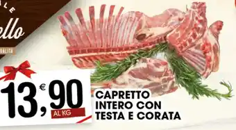 Gecop CAPRETTO INTERO CON TESTA E CORATA offerta