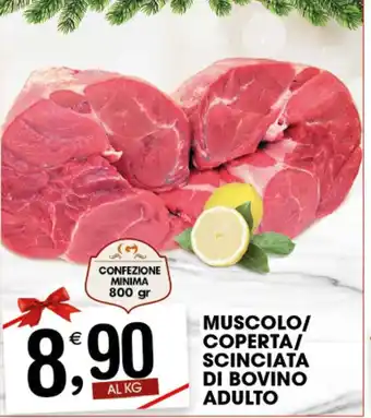 Gecop MUSCOLO/ COPERTA/ SCINCIATA DI BOVINO ADULTO offerta