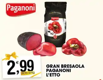 GRAN BRESAOLA PAGANONI L'ETTO