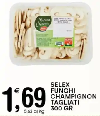 Gecop SELEX FUNGHI CHAMPIGNON TAGLIATI 300 GR offerta