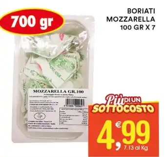 Gecop BORIATI MOZZARELLA 100 GR X 7 offerta