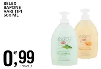 Gecop SELEX SAPONE VARI TIPI 500 ML offerta