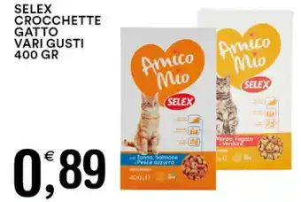SELEX CROCCHETTE GATTO VARI GUSTI 400 gr