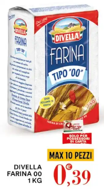 Gecop DIVELLA FARINA 00 1 KG offerta