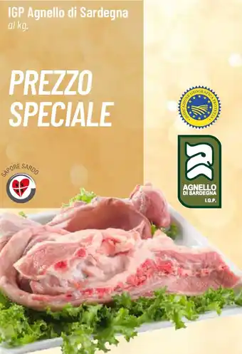 Pan IGP Agnello di Sardegna offerta