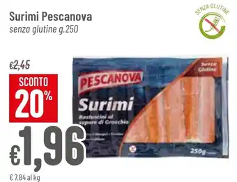 Surimi Pescanova senza glutine g.250