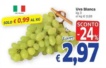 Famila Uva Bianca 3kg offerta