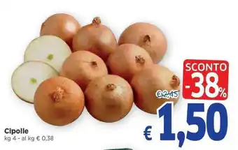 Famila Cipolle 4kg offerta